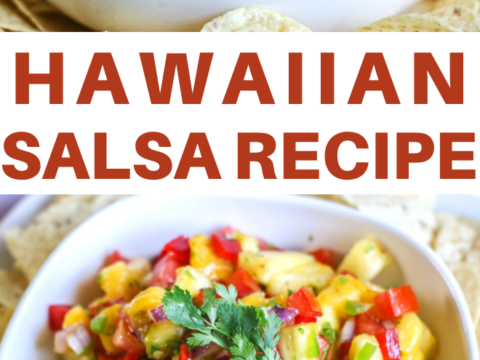 fresh pineapple and mago go together to create this yummy hawaiian salsa recipe
