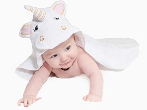 Image for Hooded Baby Towel with 100% Soft Cotton for Boys and Girls