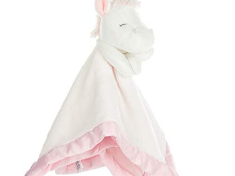 Image for Carter's Unicorn Plush Stuffed Animal Snuggler Blanket