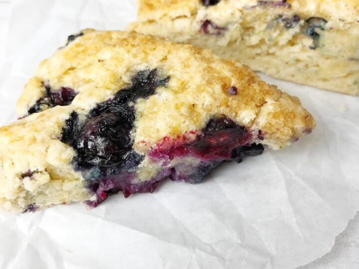 Image for Copycat Starbucks Blueberry Scones
