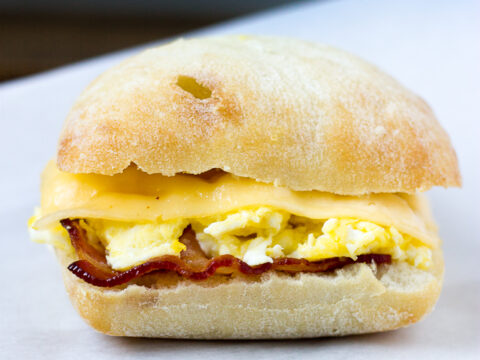 Image for Bacon, Egg, and Gouda Breakfast Sandwich