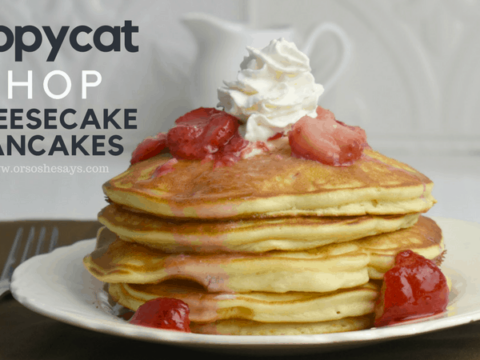 Image for Copycat IHOP Cheesecake Pancakes 