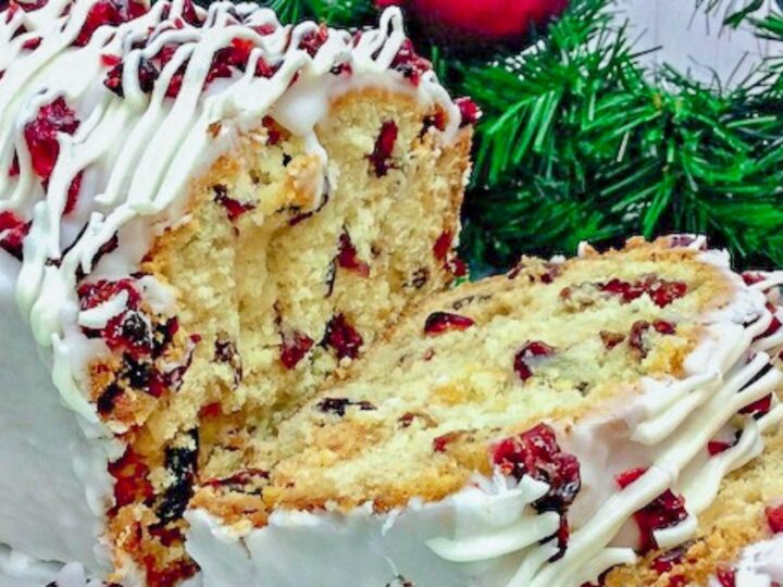 Image for Cranberry Bliss Bread Recipe {Inspired by Starbucks Cranberry Bliss Bars}