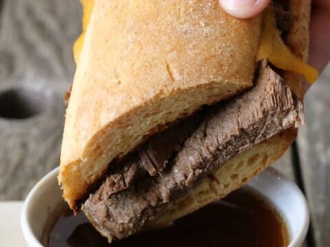 Image for Gluten-free Slow Cooker French Dip Sandwiches {dairy-free option}