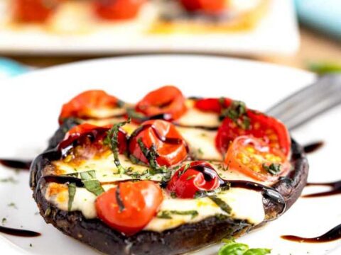 Image for Grilled Portobello Mushrooms Caprese