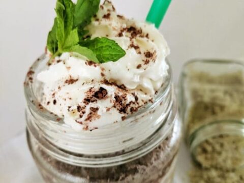 Image for Starbucks Midnight Mint Mocha Frappuccino copycat recipe