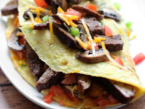 Image for Big Steak Omelette