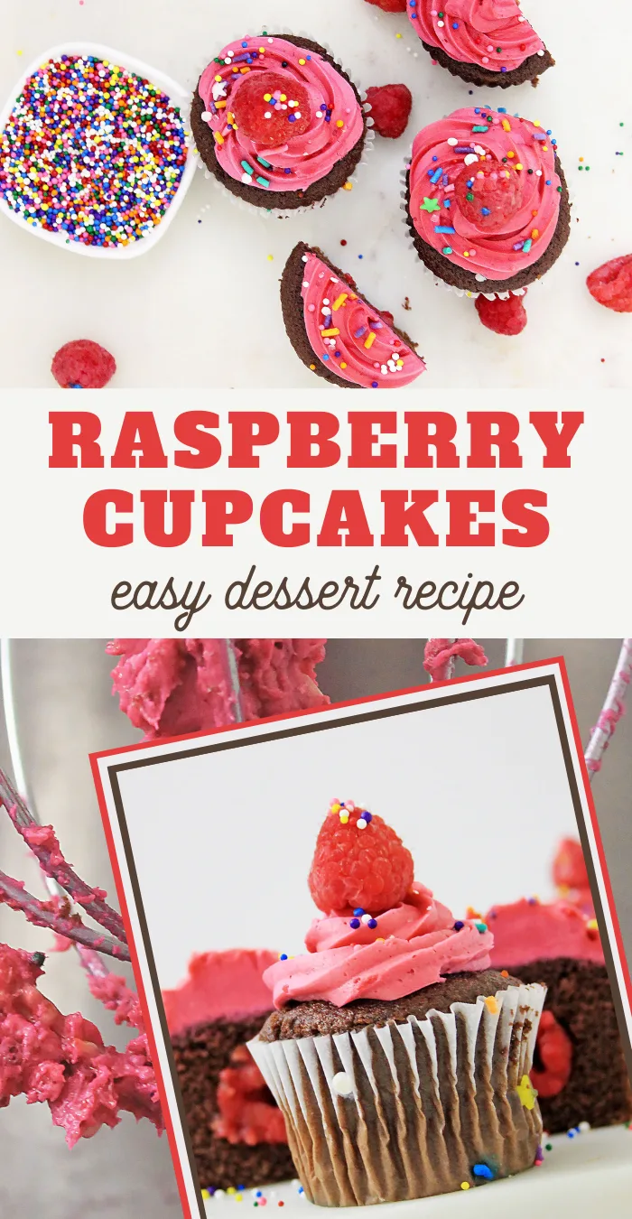 raspberry cupcakes recipe