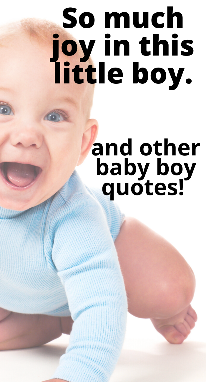cute baby boy quotes