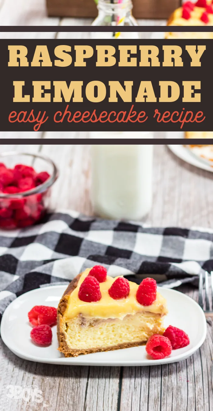 sweet and tangy cheesecake dessert recipe with lemonade curd