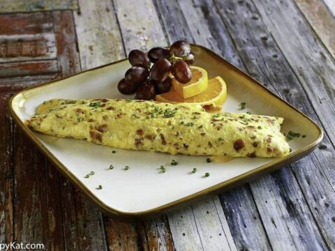 Image for IHOP Bacon Temptation Omelette - Keto Friendly Breakfast