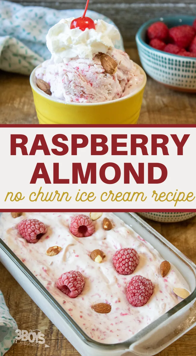 raspberries and almonds make a delicious summertime dessert