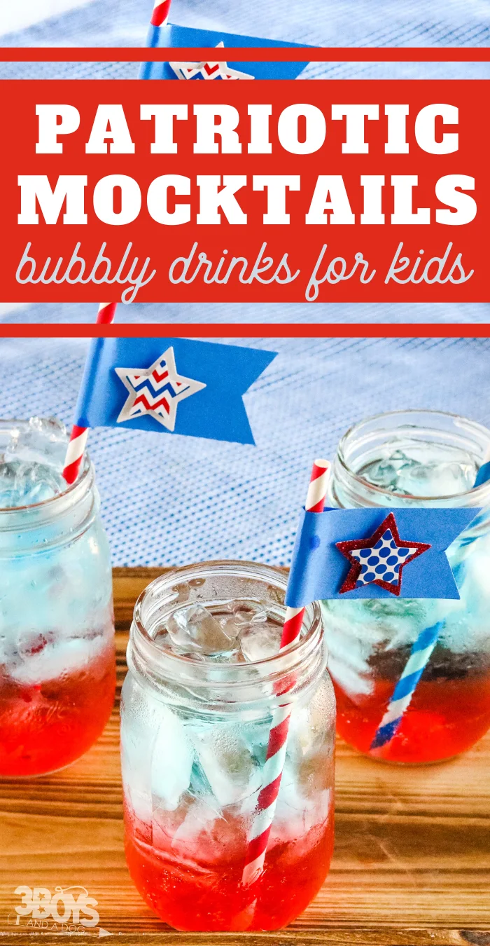 red white and blue drinks for patriotic entertaining