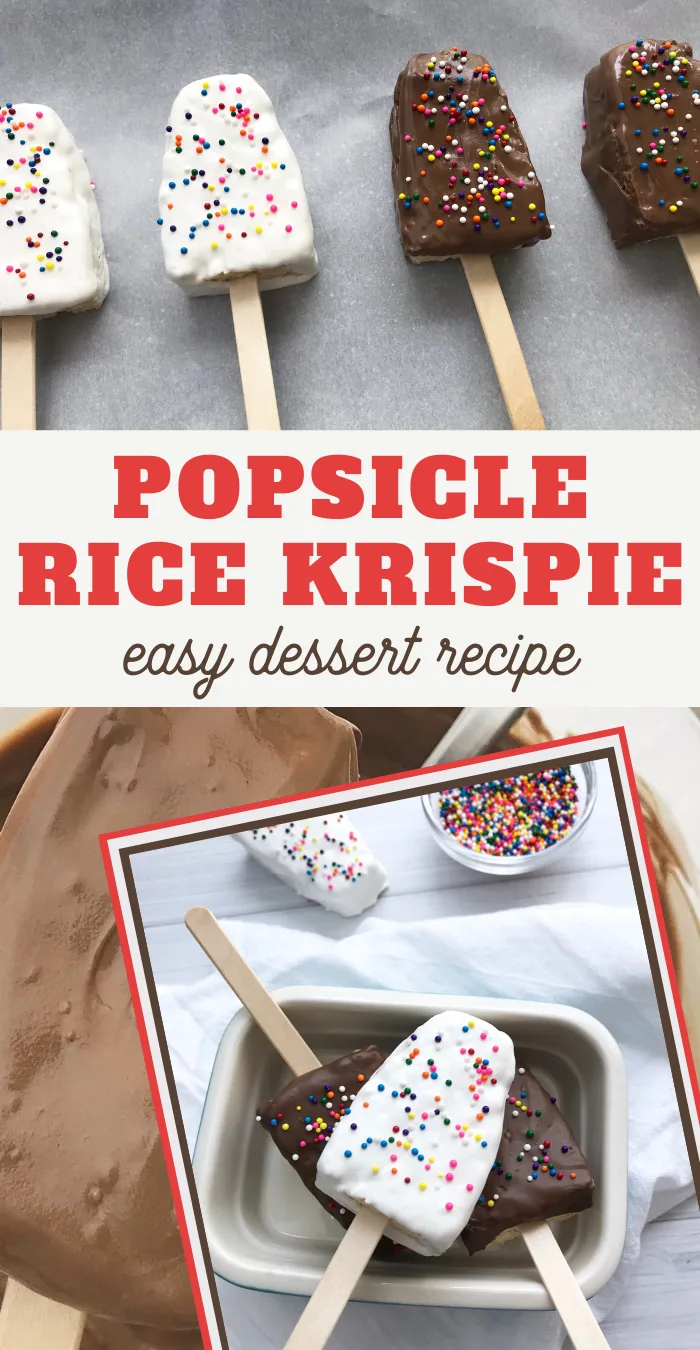 delicious rice krispie treat popsicle recipe for your next summer party