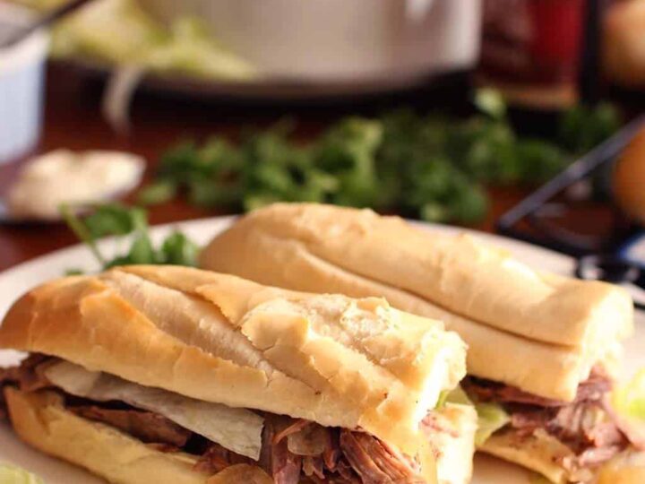 Image for Slow Cooker Roast Beef Po-Boys