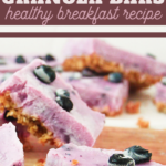 easy blueberry breakfast bars recipe