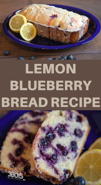 this lemon blueberry bread recipe is perfect for your next brunch