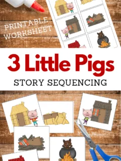 3 little pigs printables