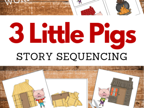 3 little pigs printables