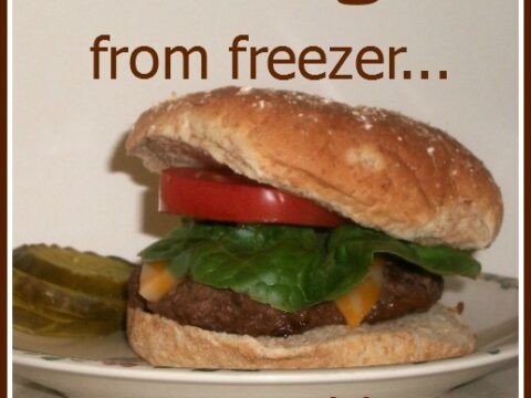 Image for Freezer Cooking Hamburger Patties