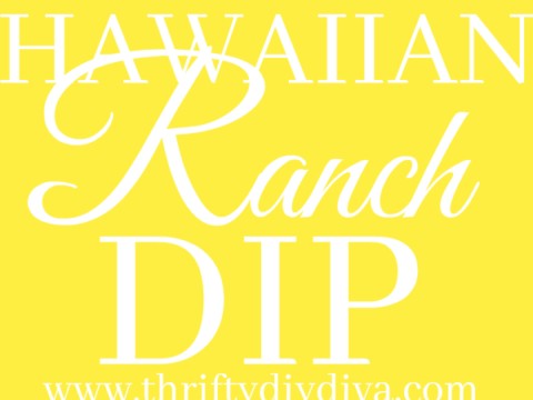 Image for Homemade Pineapple Ranch Dressing (Hawaiian Dip)