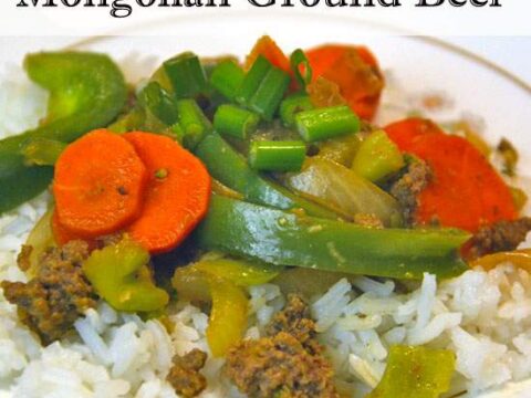 Image for Mongolian Ground Beef Stir Fry