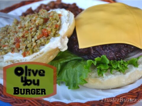 Image for Easy Recipes: Olive You Burger