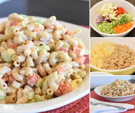 Crunchy and Sweet Tropical Pasta Salad Recipe