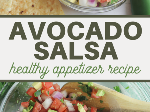 healthy vegetarian avocado salsa recipe