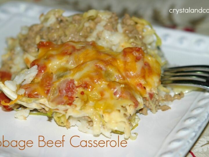 Image for Easy Beef Cabbage Casserole