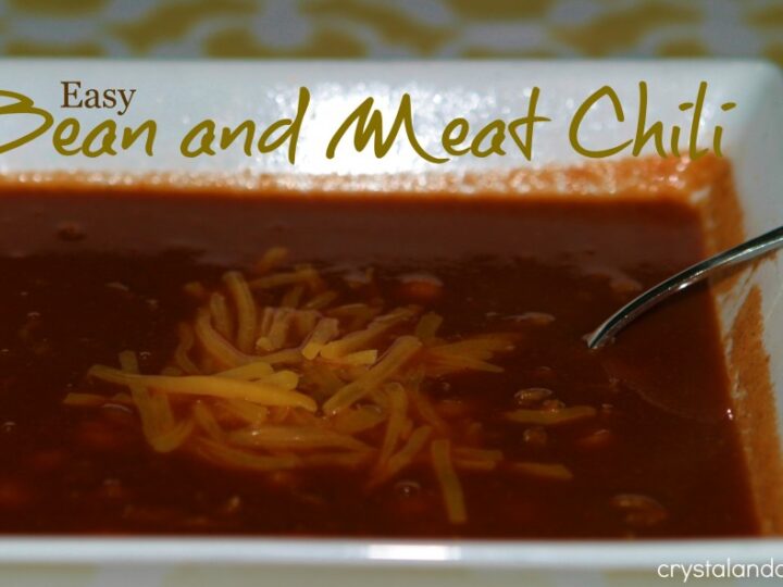 Image for Easy Recipes: Bean and Meat Chili