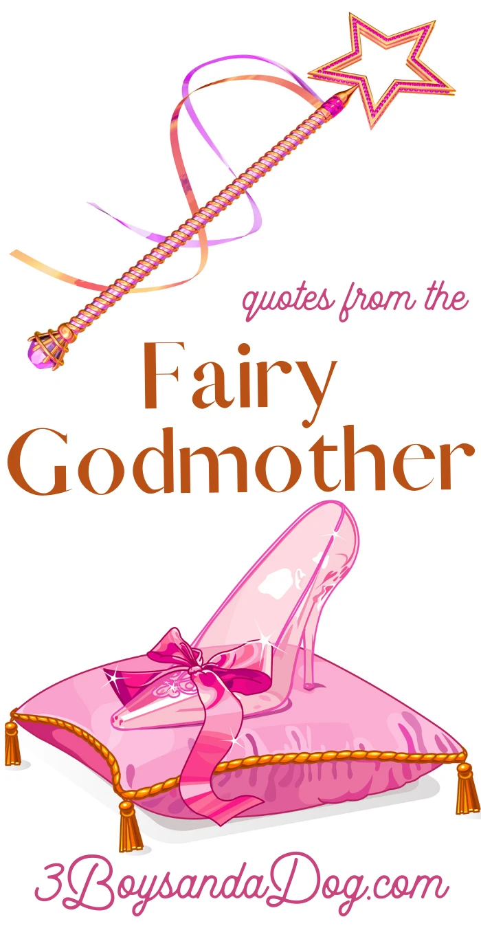 famous fairy godmother sayings