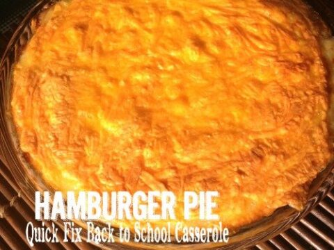 Image for ” Hamburger Pie”- A Quick Fix Casserole