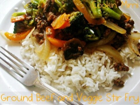 Image for Ground Beef and Veggie Stir Fry