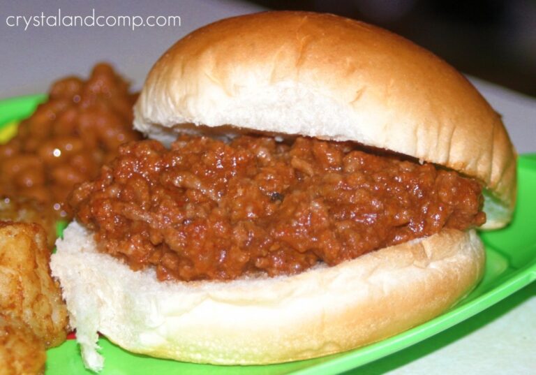 How to Make Crockpot Sloppy Joes