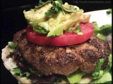 Image for Pan-Fried Hatch Green Chile Burgers