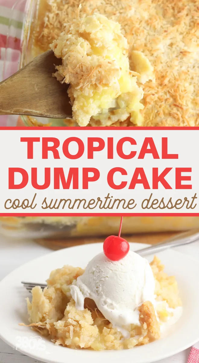 tropical dump cake dessert recipe