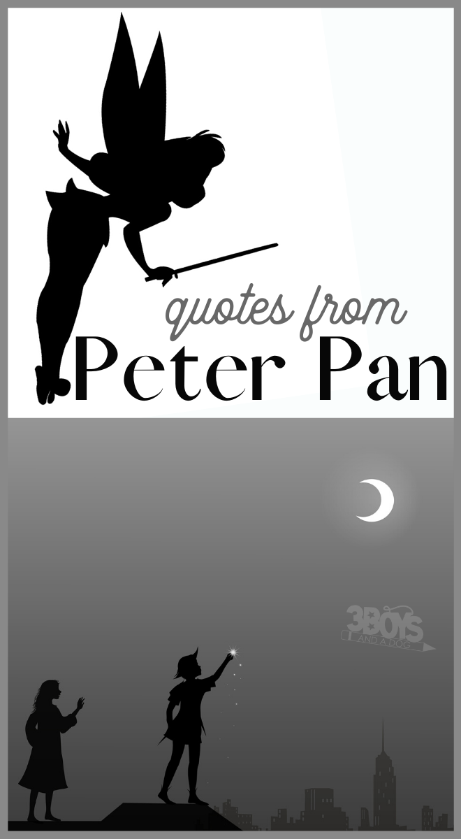fairy quotes from Peter Pan