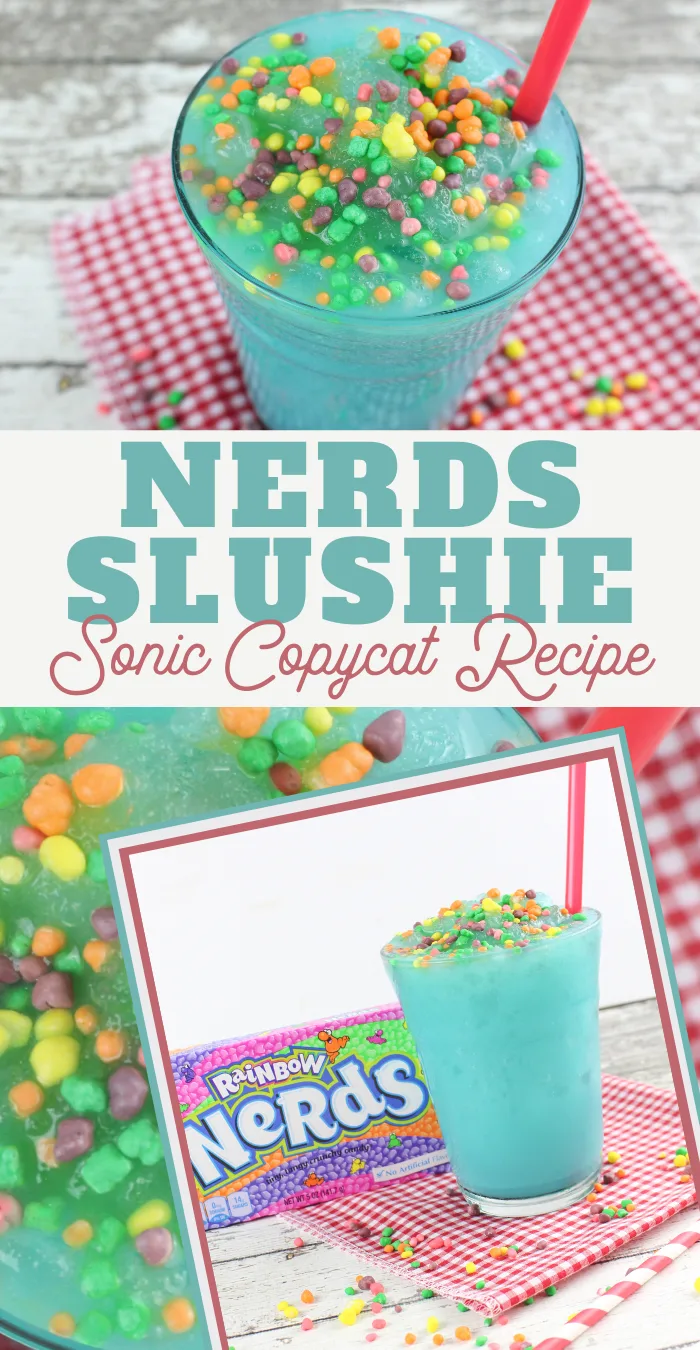 fun and delicious crushed ice slushie of blue raspberry