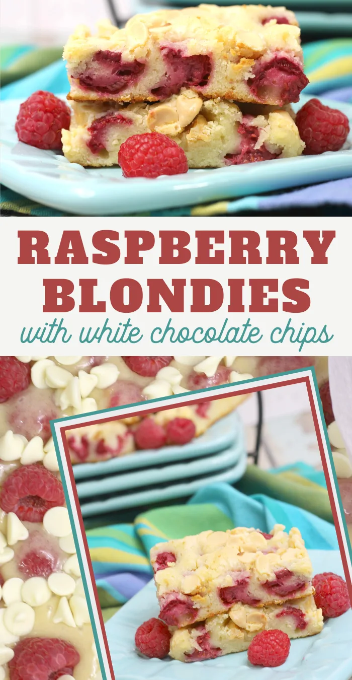 raspberry white chocolate blondies recipe