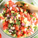 this avocado salsa tastes great