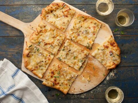 Image for Connecticut New Haven-Style White Clam Pizza
