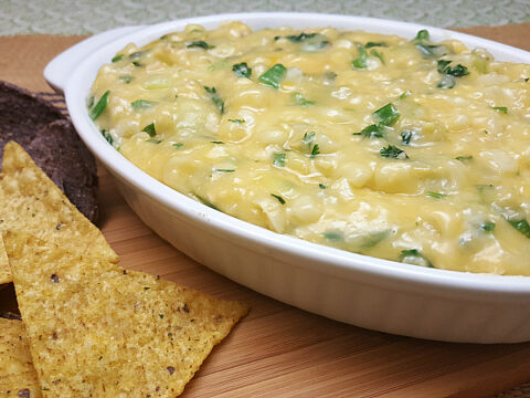 Image for Easy Cheesy Warm Corn Dip Recipe