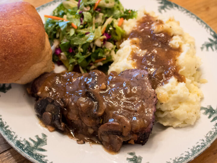 Image for Idaho Garlic and herb buttered elk roast recipe
