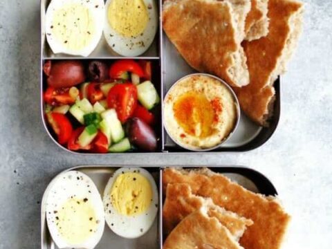 Image for Healthy Israeli Breakfast Bento Box – 7 Ingredients