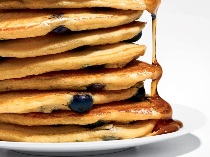 Image for New Hampshire Blueberry Pancakes with Cardamom Sugar