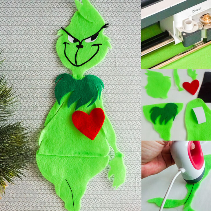 DIY Pin the Heart on the Grinch Game