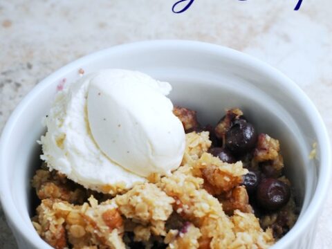 Image for Slow Cooker Blueberry Crisp – A Healthy Dessert
