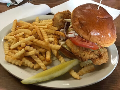 Image for Indiana-Style Breaded Pork Tenderloin Sandwich
