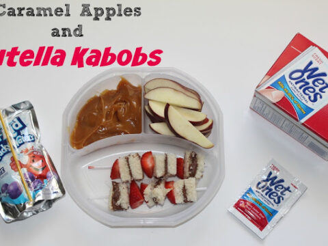 Image for Make Lunch Boxes Fun ~ Nutella Kabobs and Caramel Apples! #WishIHadAWetOnes